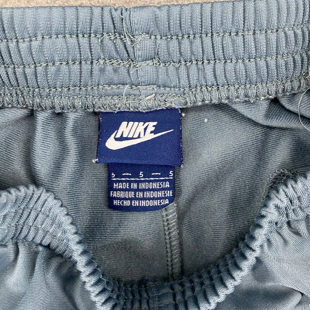 Nike Boys Tracksuit Set Blue Grey Just Do It Full Zip Jacket Pants Size 5